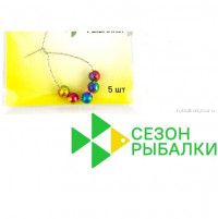 Вольфрамовые головки Fish Season граненые 3,5 мм / 0,31 гр / цвет: 05 (5шт в уп)