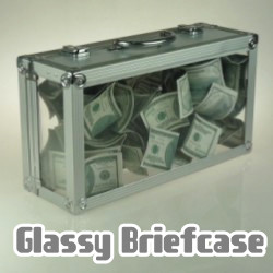 Кейс для появления денег или цветов Glassy Briefcase