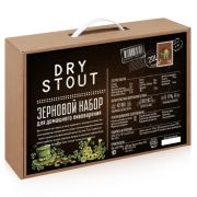 Зерновой набор (All-Grain) BrewBox Dry Stout, 5 кг – это профессионально скомплектованный набор готового сырья, подобранного пивоваром-технологом для варки пива в бытовых условиях, которого достаточно для приготовления 20-25 литров пива (40-50 бутылок) в 