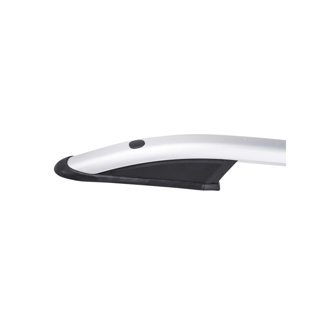 Рейлинги  FORD CONNECT 2013+ в штатные отверстия CROWN SILVER