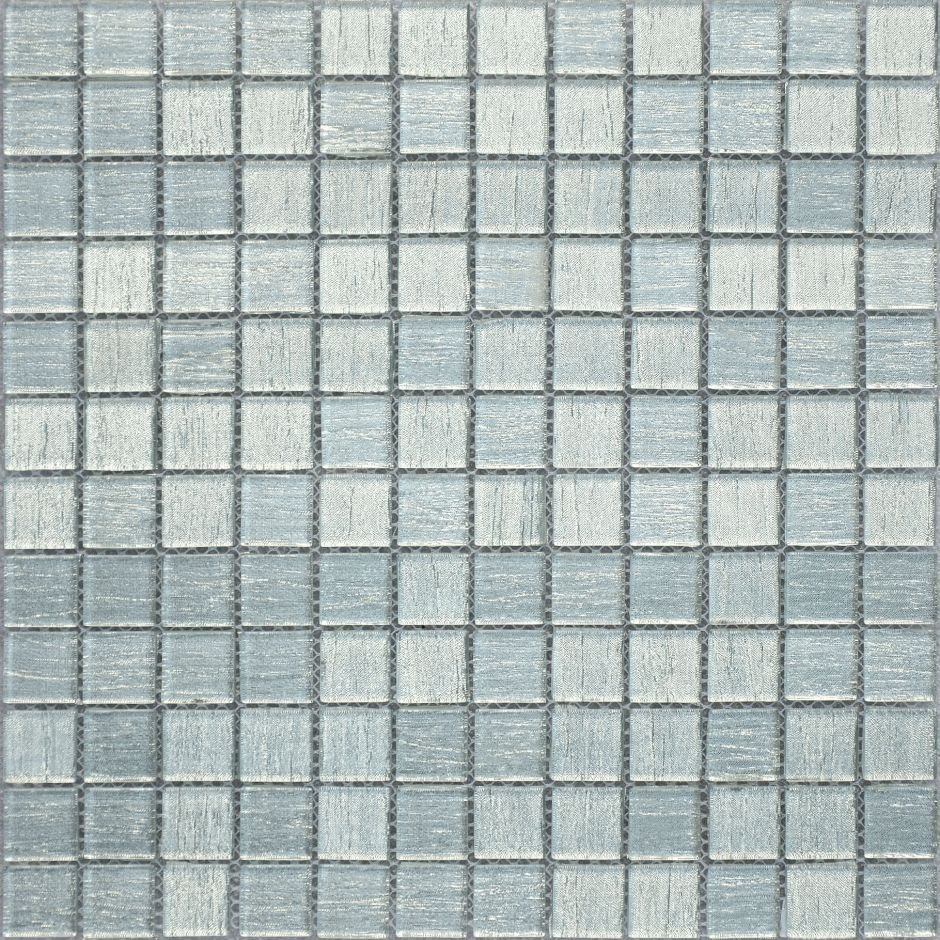 Мозаика LeeDo: Silver Satin 23x23x4 мм