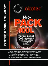 Турбо дрожжи Alcotec Mega Pack 100L