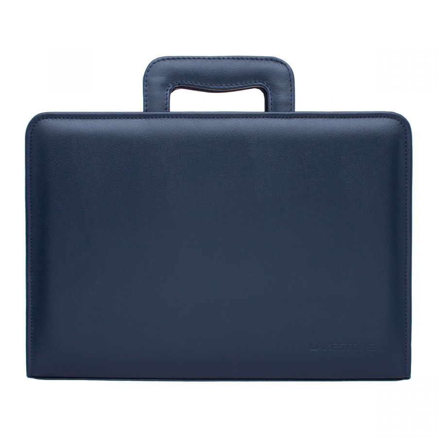Кожаная папка для документов Elton Dark Blue