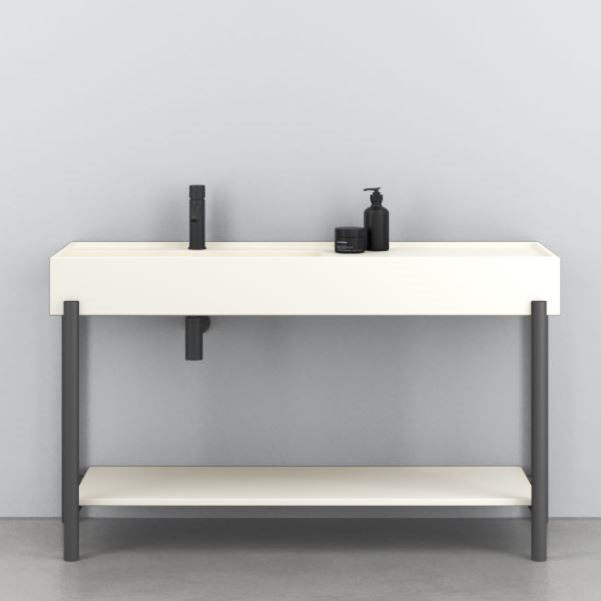 Изображение Стальная консоль для раковины Cielo Plinio PNST 145х48