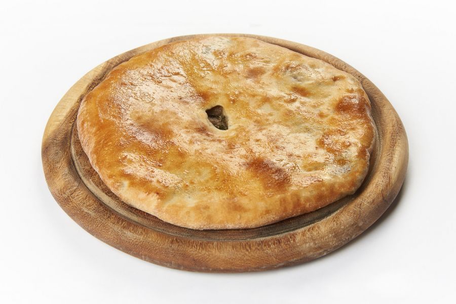 Хачапури с грибами и рисом