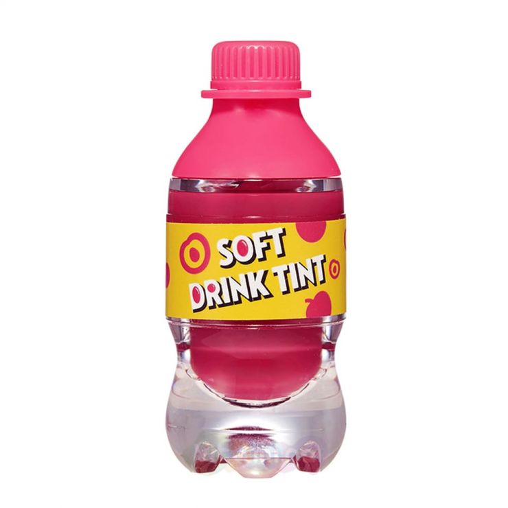 Etude House Тинт для губ Soft Drink Tint #PK001 Peach Tok Tok Tok