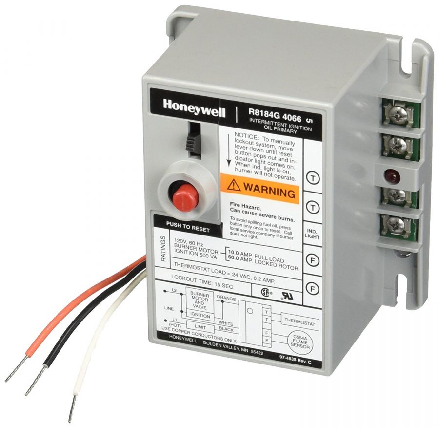 Контроллер горелки Honeywell R8184G