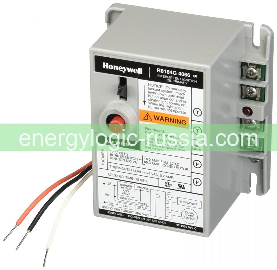 Контроллер горелки Honeywell R8184G
