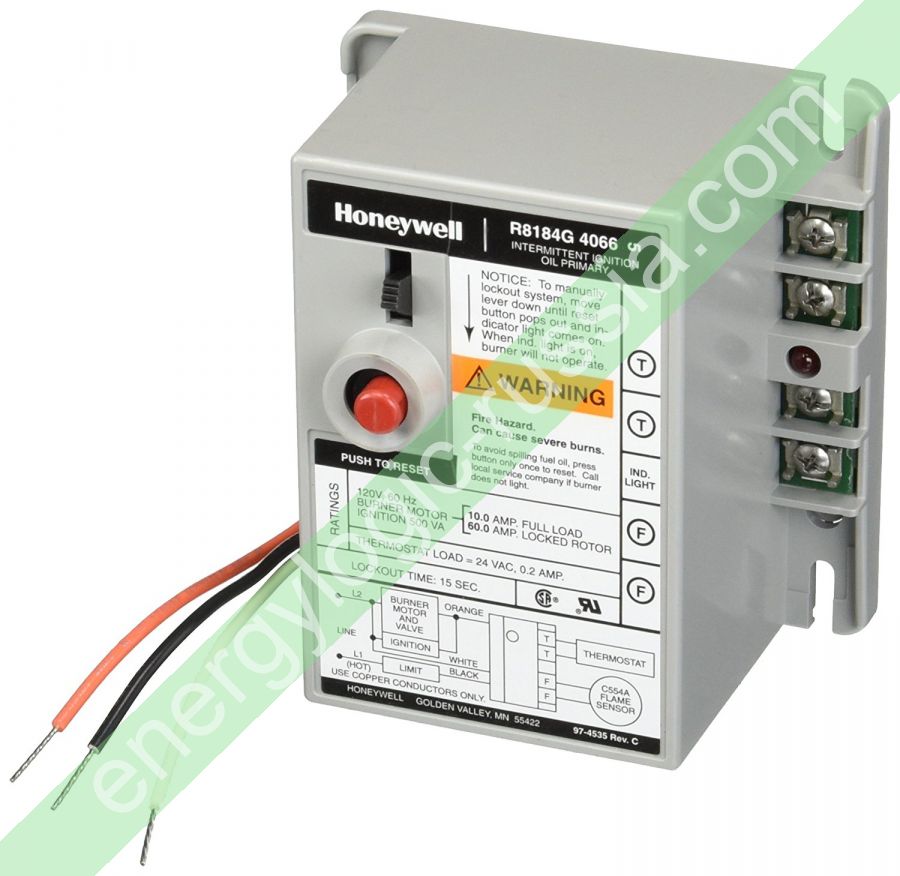 Контроллер горелки Honeywell R8184G