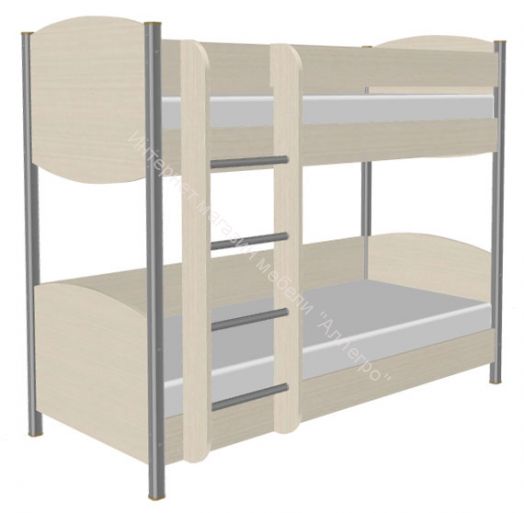 Карина  КР-123  Кровать двухъярусная  (0,9х1,9)