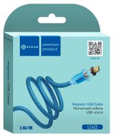 Кабель MicroUSB U40 QC3.0 2.4A 1M (магнитный)