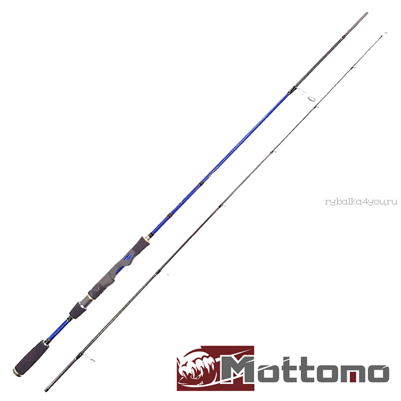 Спиннинг Mottomo Spring 2,44 м / тест 3-15 гр / 4-8lb MSPS-802ML