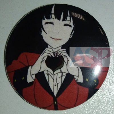 Значок (Средний 37 мм) Kakegurui