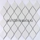 Melany White glossy Мозаика серия PORCELAIN,  размер, мм: 264*280*6