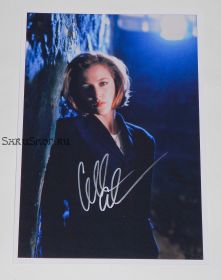 Автограф: Джиллиан Андерсон. Секретные материалы / The X Files