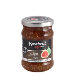 Сладкий горчичный соус мостарда из инжира Boschetti Salsa Senapata Fichi 120 г - Италия