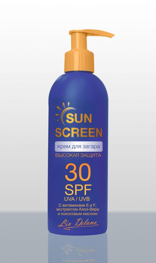 Крем для загара SPF 30 ВЫСОКАЯ ЗАЩИТА