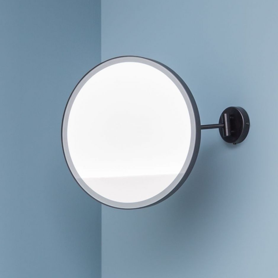 Изображение Зеркало увеличительное Cielo Pluto PLSPL с подсветкой 40х40