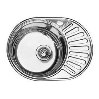 мойка врезная SINKLIGHT N 5745 U 0.8/180 1Р глянец