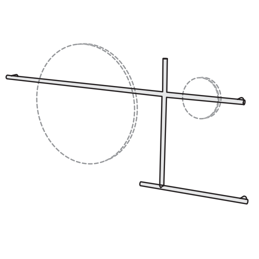 Изображение Стальная консоль для зеркала Cielo Siwa SWSTT 210х94
