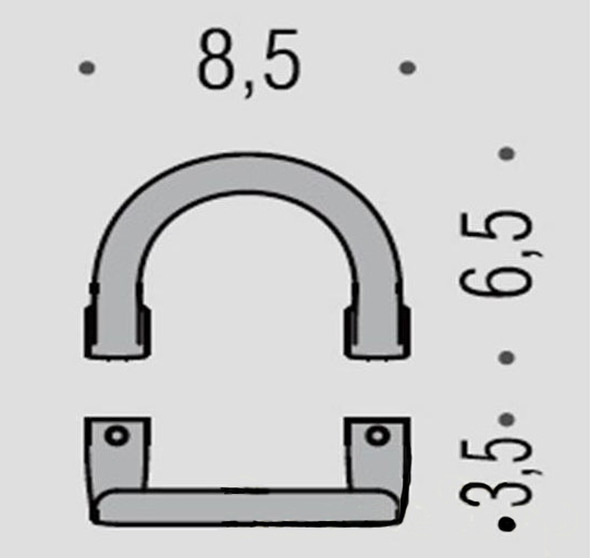 Крючок Colombo LULU LC47 схема 2