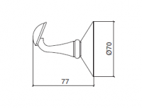 Крючок Sbordoni Flora FL107OL схема 2