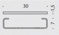Полотенцедержатель Colombo Time W4209 схема 2
