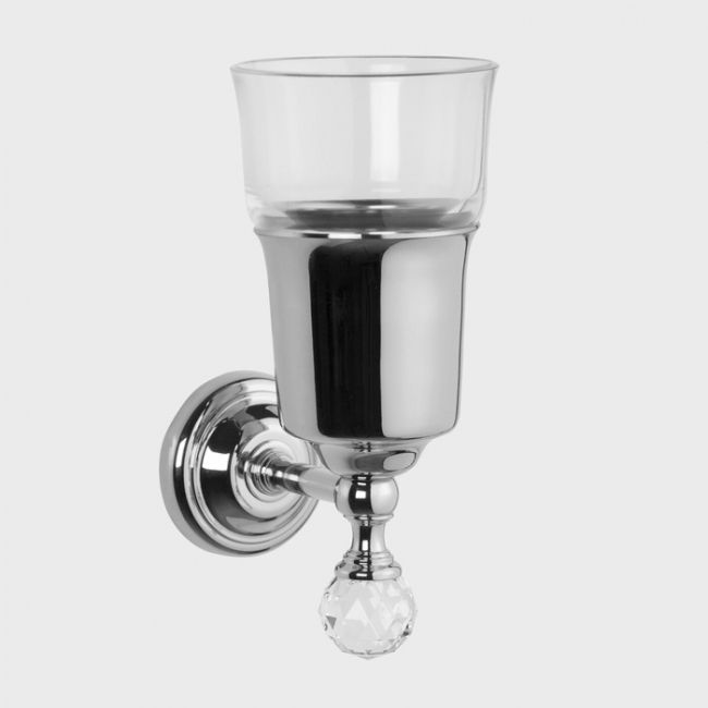 Изображение Стакан для щеток Tiffany World Crystal TWCR109cr-sw