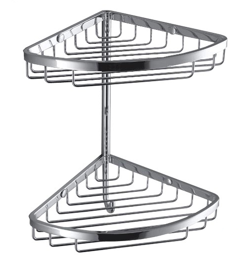 Изображение Двойная угловая полка с крючком Colombo Complimenti B9617