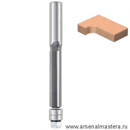 Фреза обгонная с двумя нижними подшипниками DIMAR 12,7 x 51 x 116,7 x 12 Z2 1010209