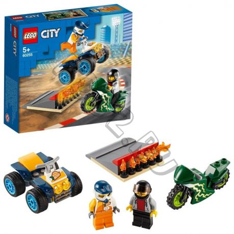 КОНСТР-Р LEGO CITY NITRO WHEELS КОМАНДА КАСКАДЁРОВ (595569)