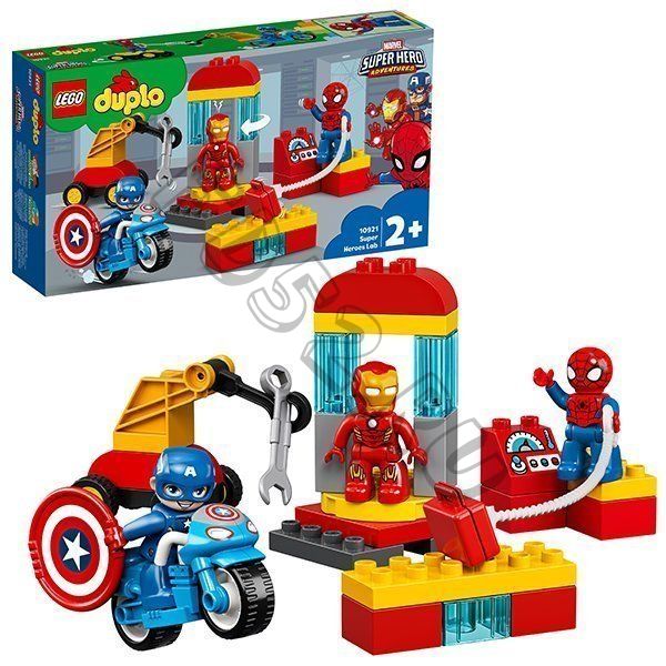 КОНСТР-Р LEGO 10921 ДУПЛО SUPER HEROES ЛАБОРАТОРИЯ СУПЕРГЕРОЕВ