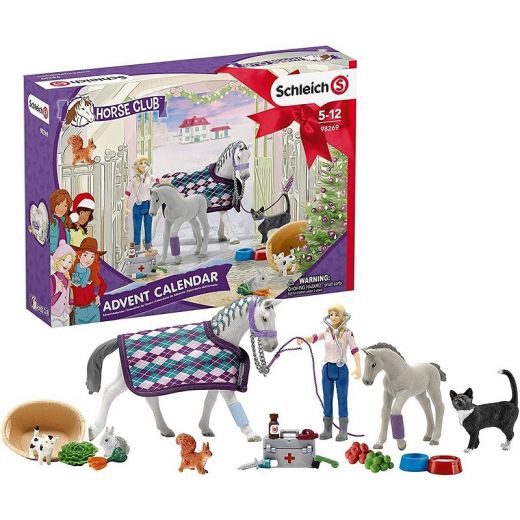 Рождественский календарь Horse Club Schleich 98269