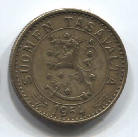 20 марок 1954 Финляндия