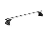 Багажник на крышу Volkswagen Amarok 2010-..., Lux, стальные прямоугольные дуги