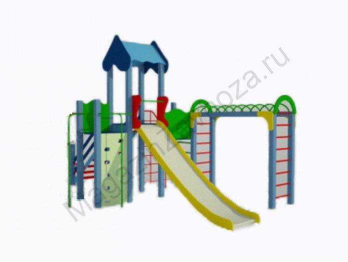 Игровой комплекс с рукоходом