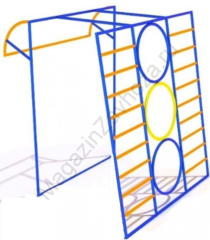 Лазалка с турником
