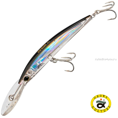 Воблер Grows Culture Crystal 3D Minnow 130 мм / 25 гр / Заглубление: до 4+ м / цвет: C4