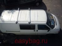 Багажник на крышу Volkswagen Transporter T4 (1990-2003), Атлант, прямоугольные дуги
