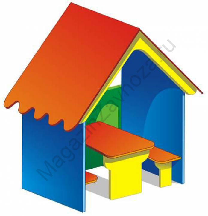 Домик игровой стандарт со столом