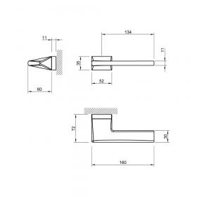 Ручка Tupai Vizion Black 4130RE