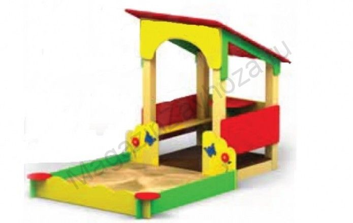 Песочница беседка