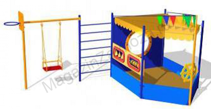 Песочница + Качели