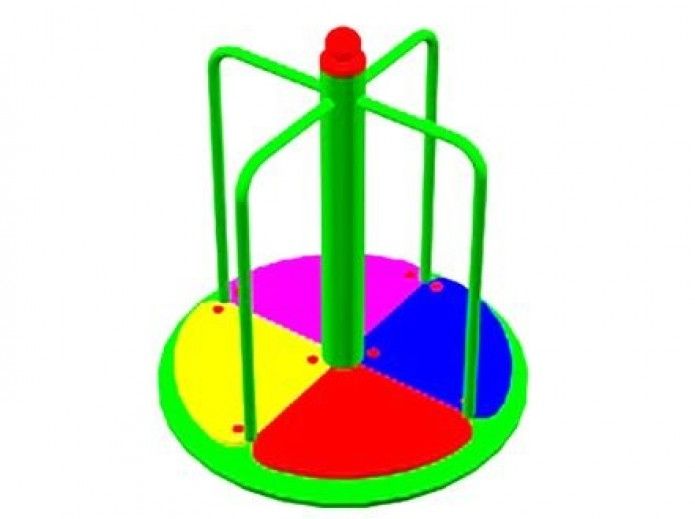 Карусель фанера 4 места