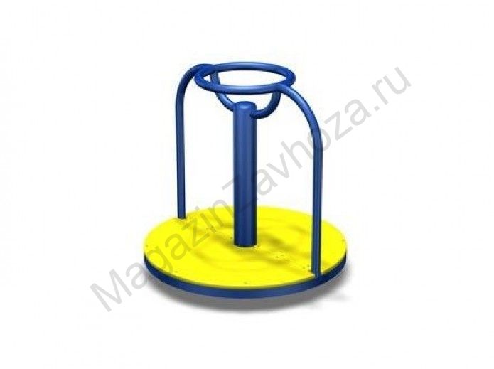 Карусель 2 места без бортика