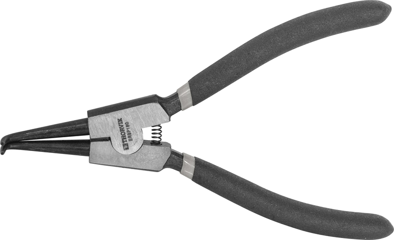 ERBP180 Щипцы для стопорных колец «загнутый разжим», 180 мм