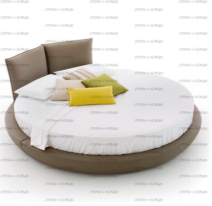 Круглая кровать Солей Амстердам 1028 (б/о)