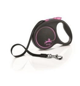 FLEXI рулетка Black Design L (до 50 кг) 5 м лента