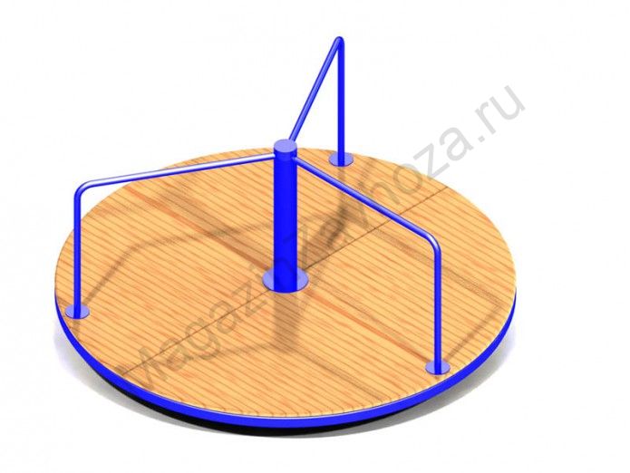 Карусель низкая 3 места