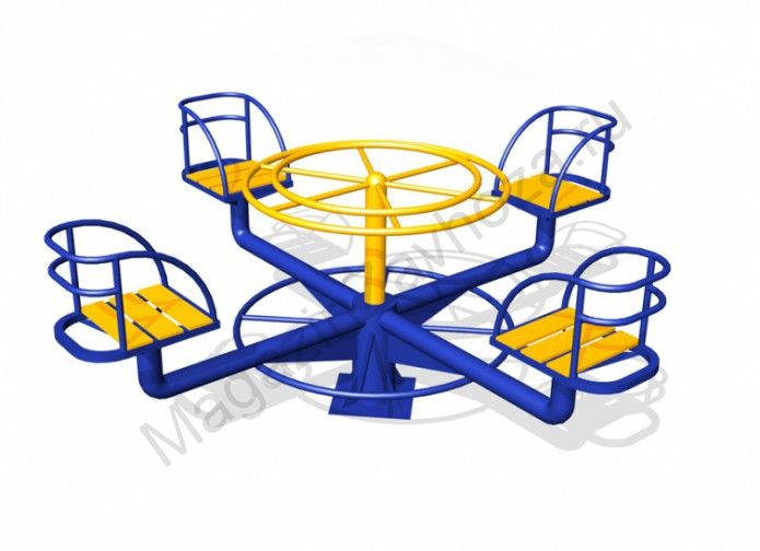 Карусель 4 места